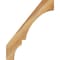 Ekena Millwork 4"W x 24"D x 30"H Balboa Rough Sawn Knee Brace, Western Red Cedar BRC04X24X30BOA00RWR - alternate 3